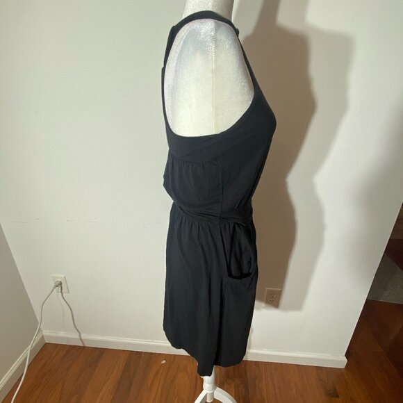 Athleta Women's Black Spaghetti Strap Dress - Size XS - Picture 5 of 8